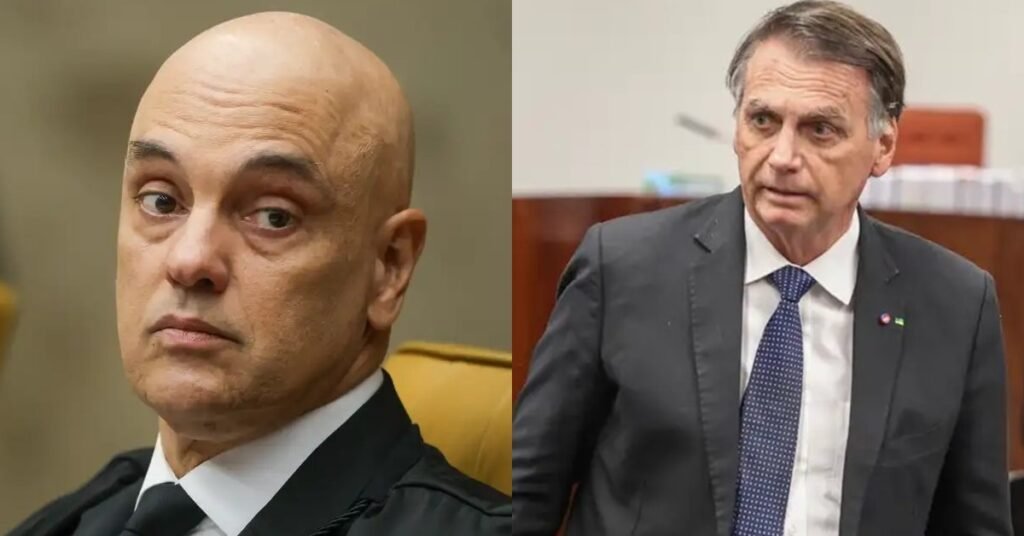 Alexandre de Moraes - Jair Bolsonaro