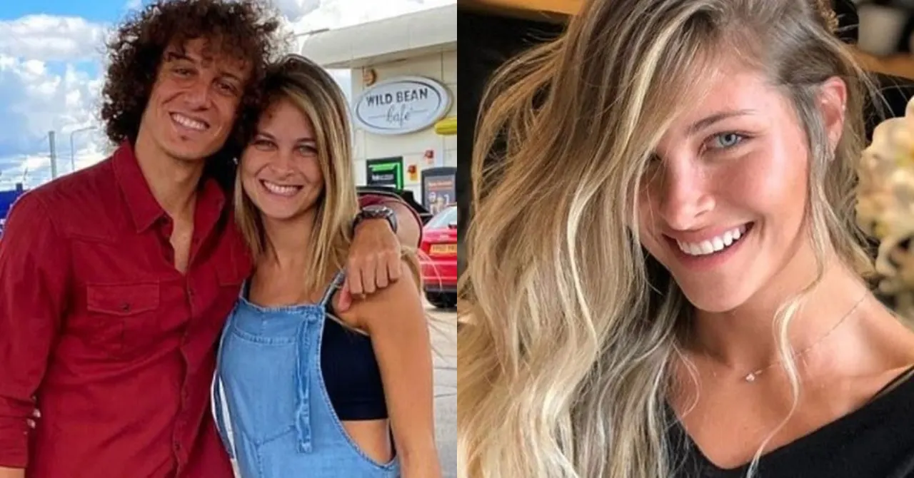 David Luiz e Bruna Loureiro