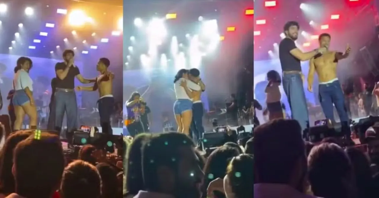 Homem traiu namorada - show Nattan