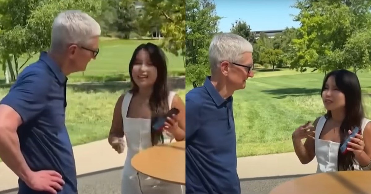 Larissa Ayumi - com CEO da Apple