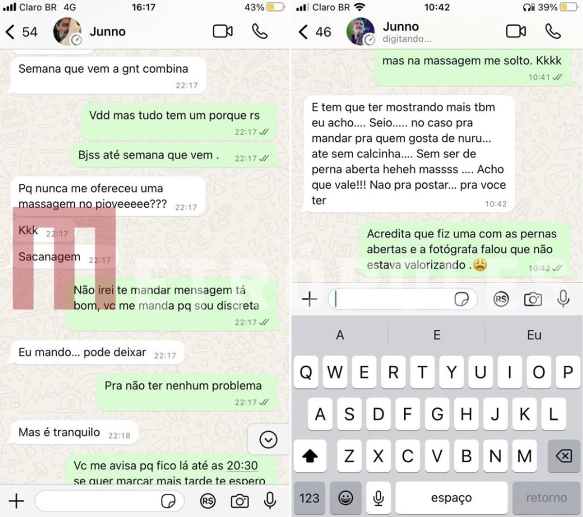 Print mensagens - WhatsApp - Junno e massagista 02