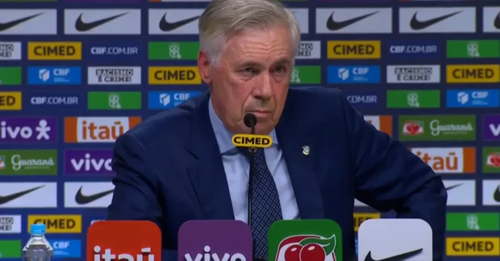 Técnico - seleção brasileira - Ancelotti