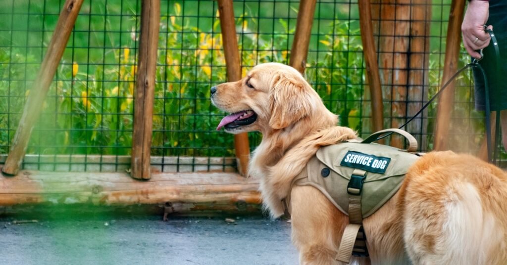 cão de serviço - foto