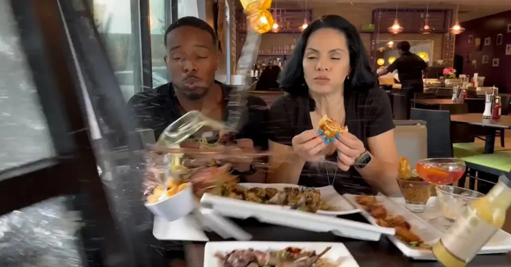 casal - lanchonete - EUA - acidente