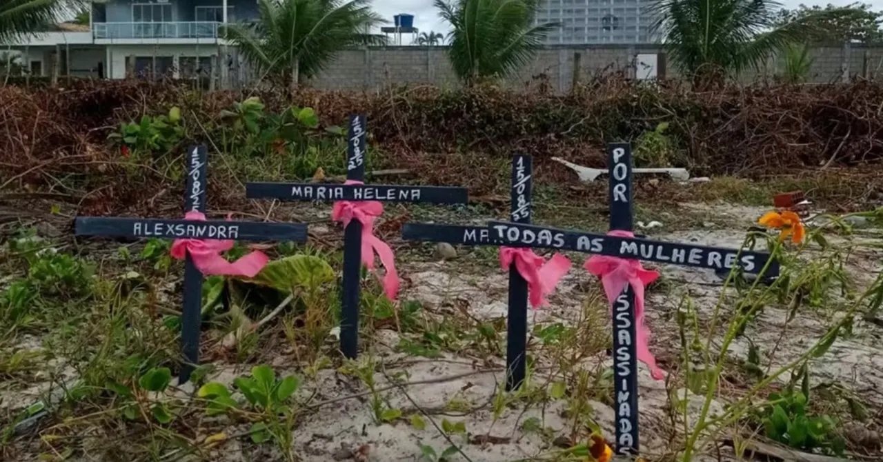 morte - mulheres - praia Ilhéus