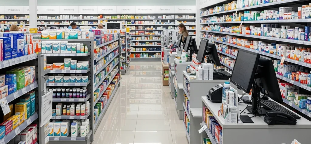 Farmácia - interior