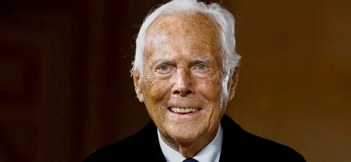 Giorgio Armani - morreu