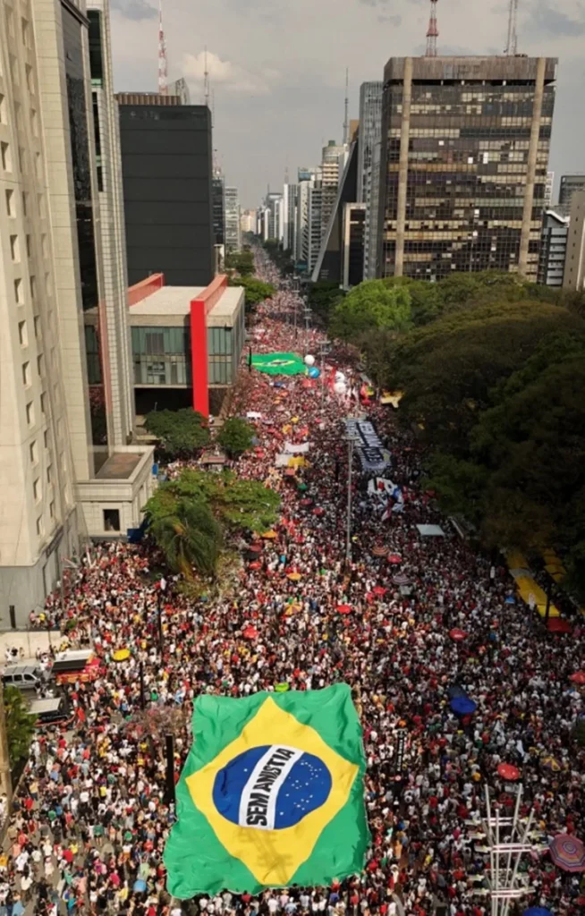 Manifestação - Paulista - contra BEC da Blindagem