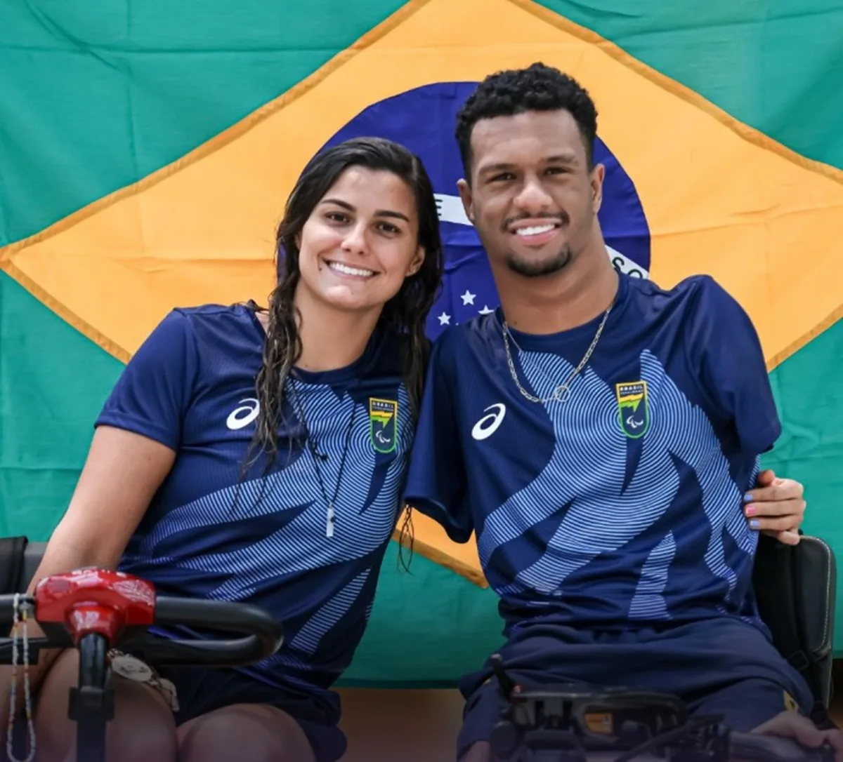 Mariana Gesteira e Gabriel Araujo
