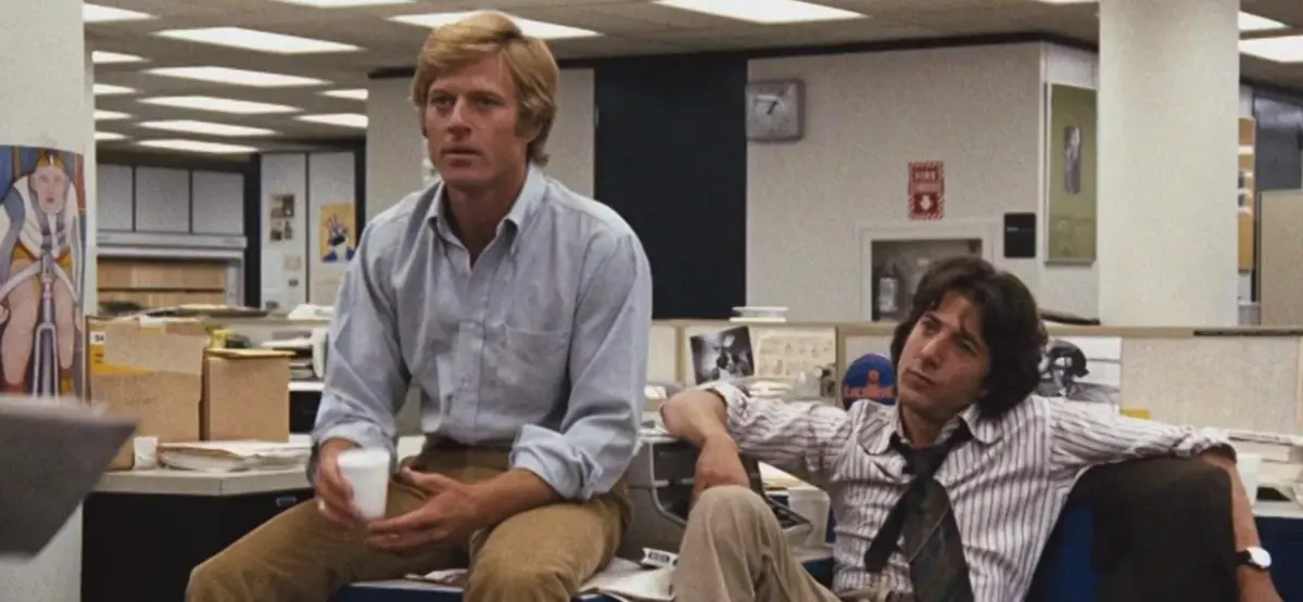 Robert Redford - Cena Todos os Homens do Presidente