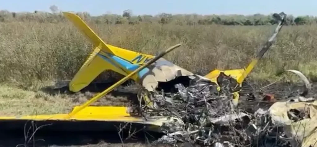 acidente aéreo - Pantanal