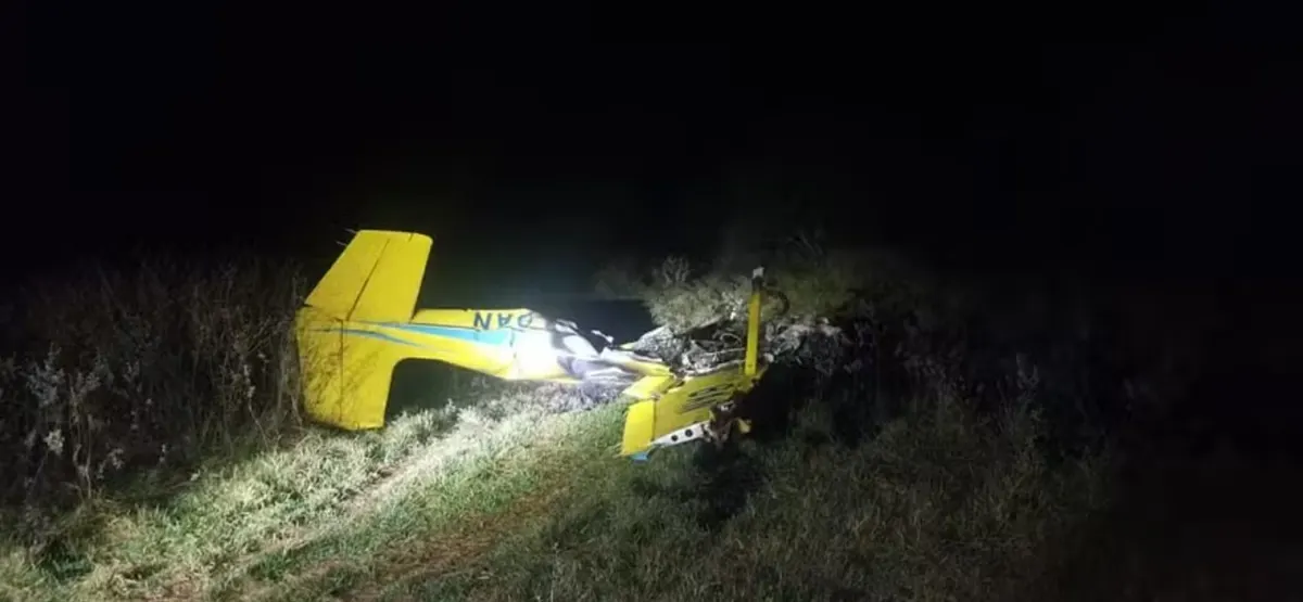 acidente avião - Pantanal