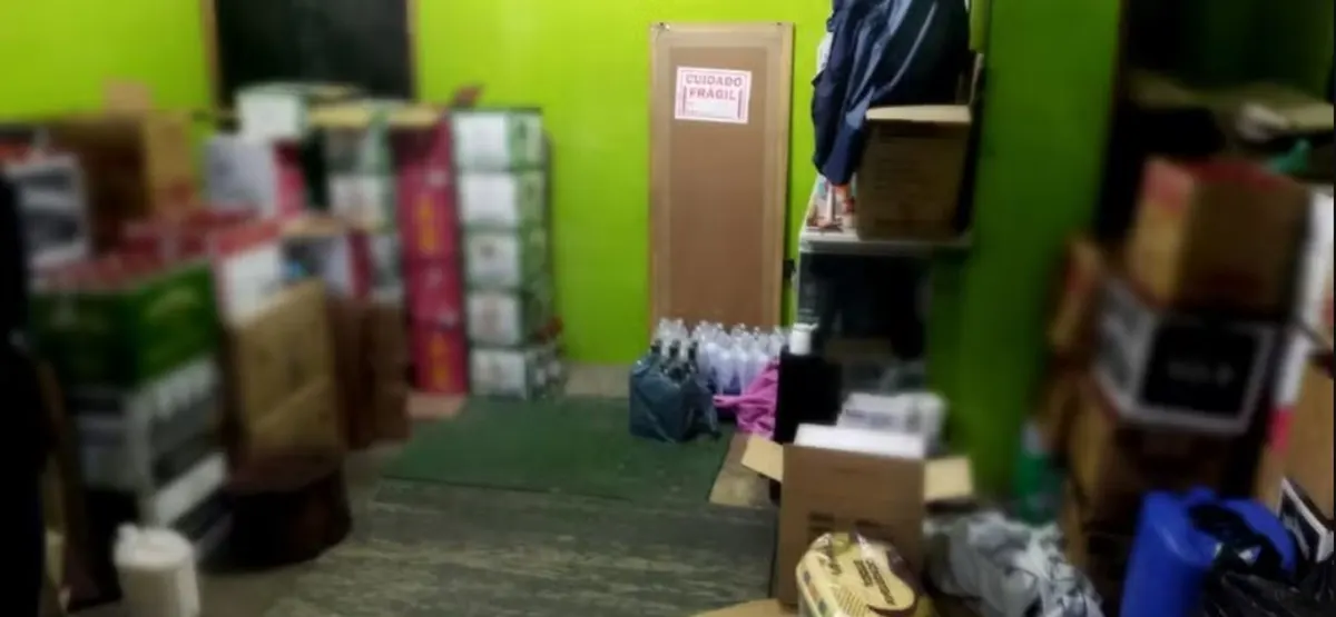 Fábrica - bebidas adulteradas