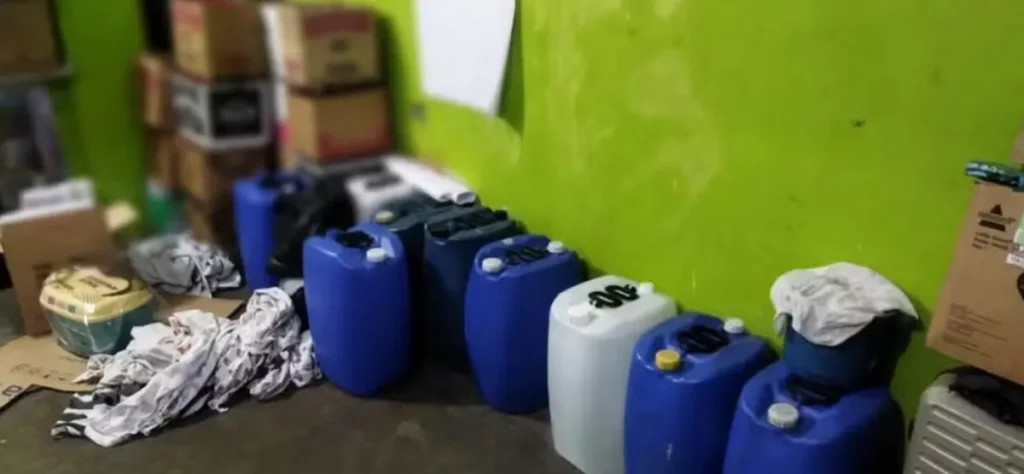 Fábrica - falsificação bebidas