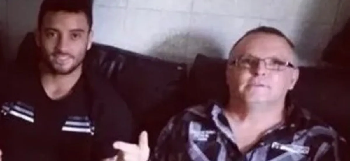 Felipe Anderson e pai