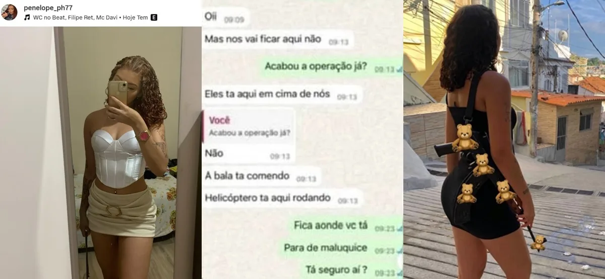 Japinha do CV - mensagem WhatsApp - operação Penha