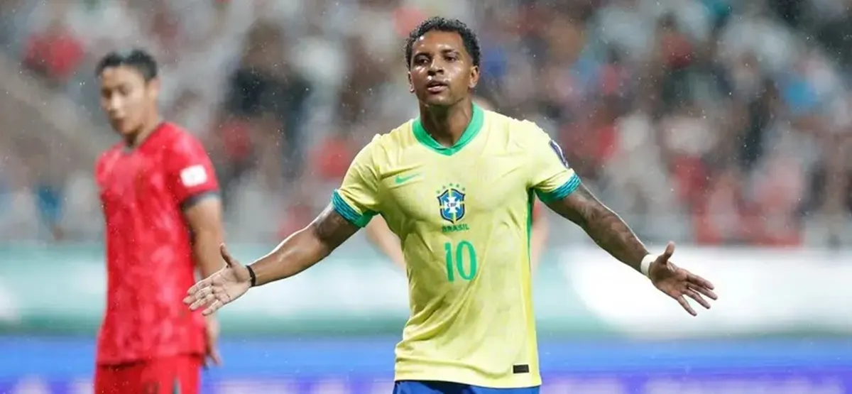 Rodrygo - Jogo Brasil e Coreia