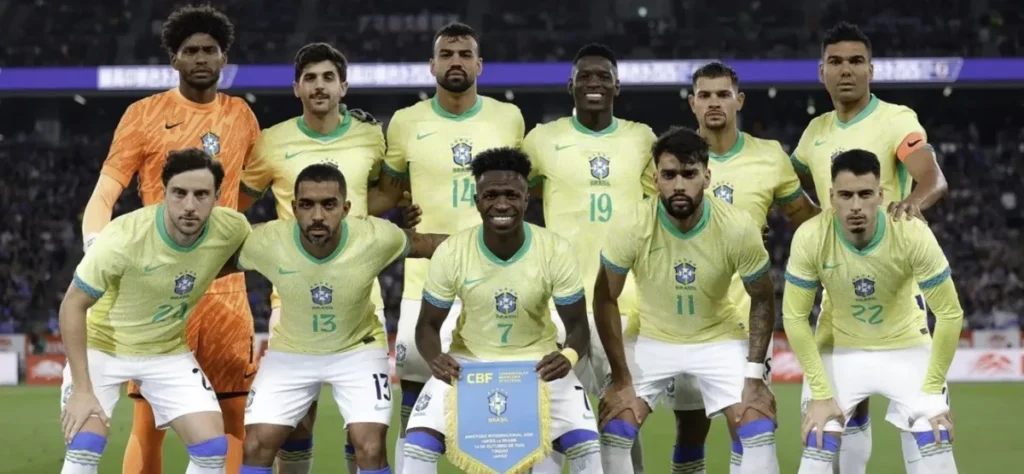 Seleção Brasileira - jogo contra Japão