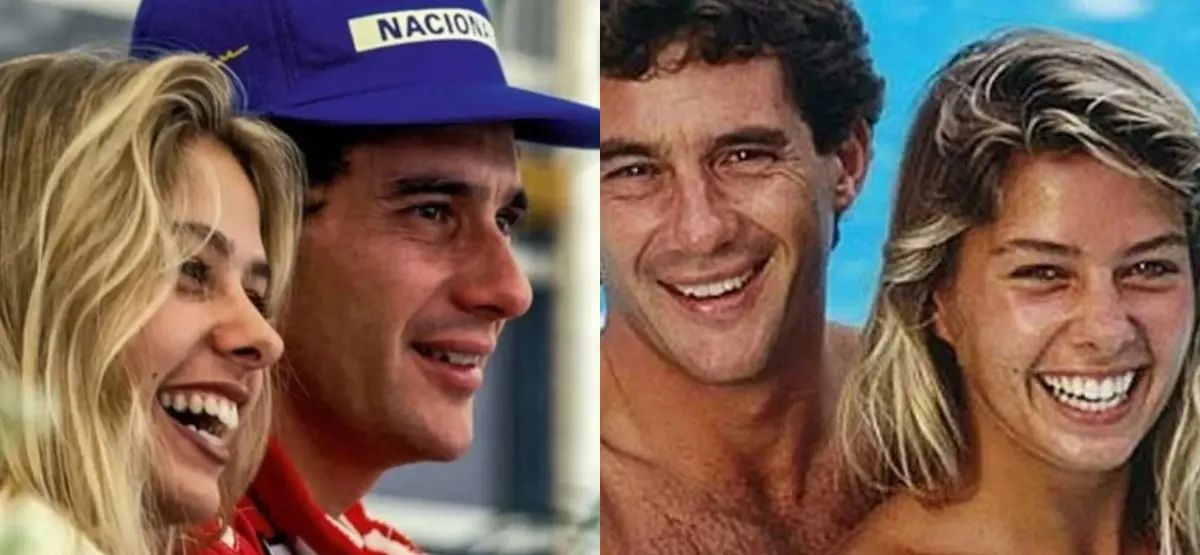 Adriane Galisteu - Ayrton Senna