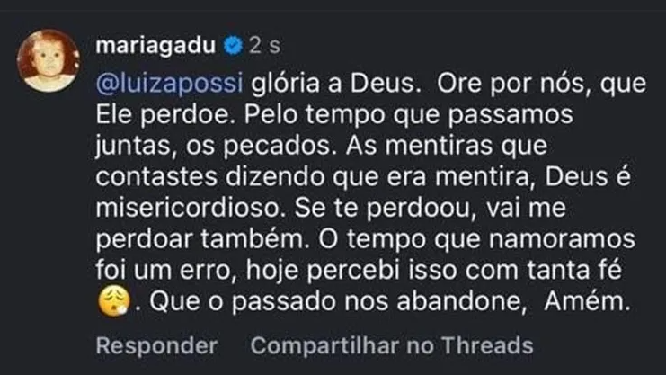 Comentário - Maria Gadú