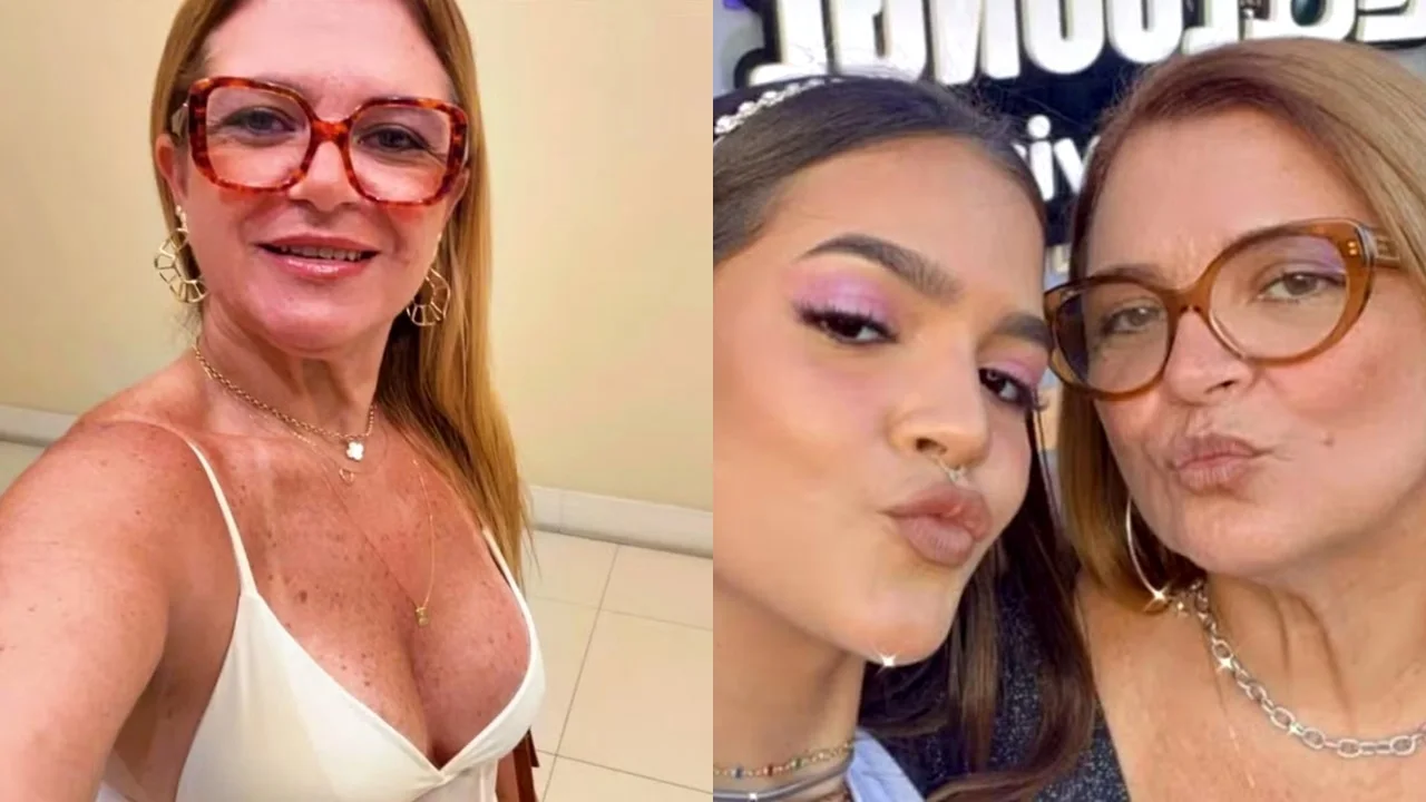 Débora Maia - mãe Mel Maia
