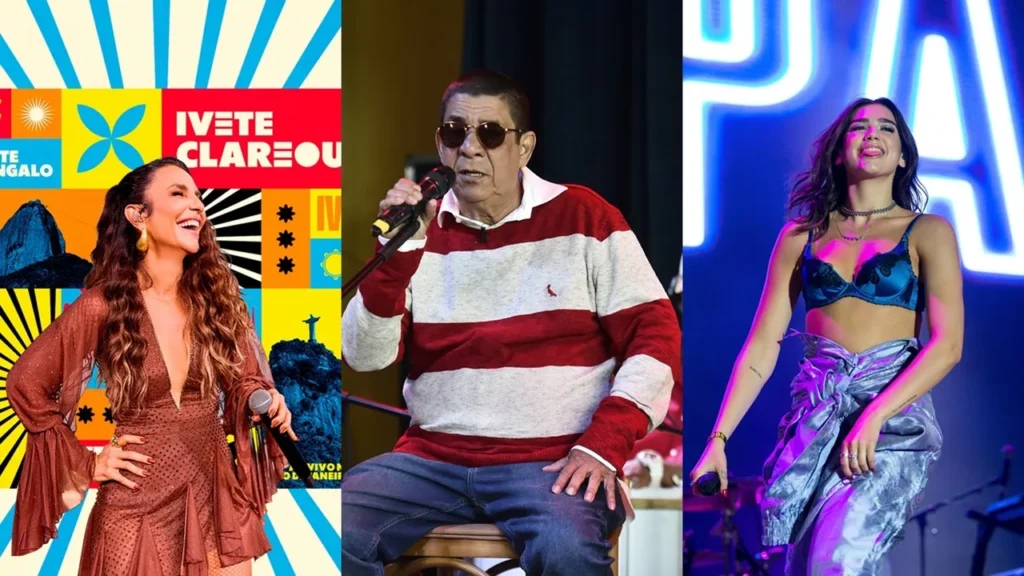 Ivete - Zeca Pagodinho - Dua Lipa