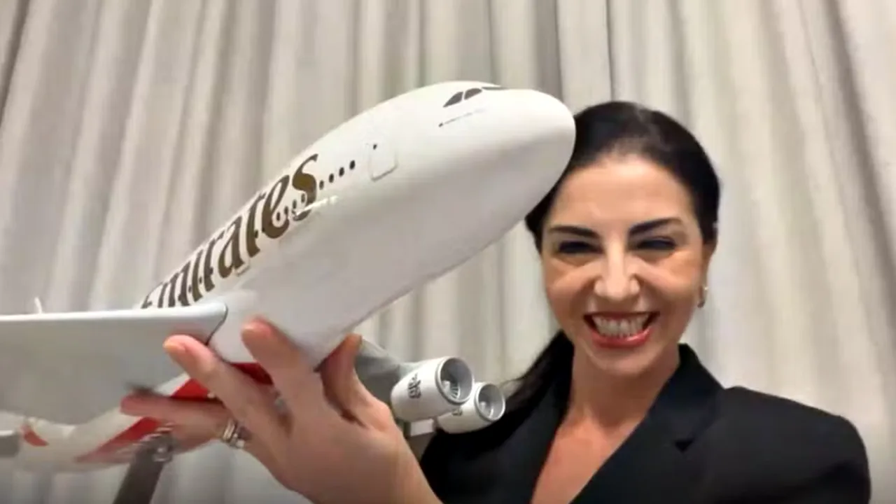 Karina Buchalla Lutkus - piloto Emirates