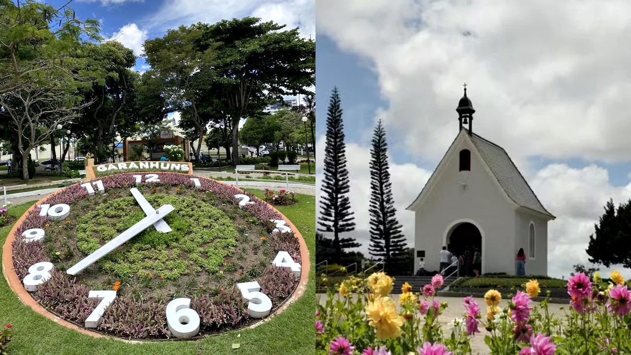 Relógio das Flores - Santuário Mãe Rainha - Garanhuns