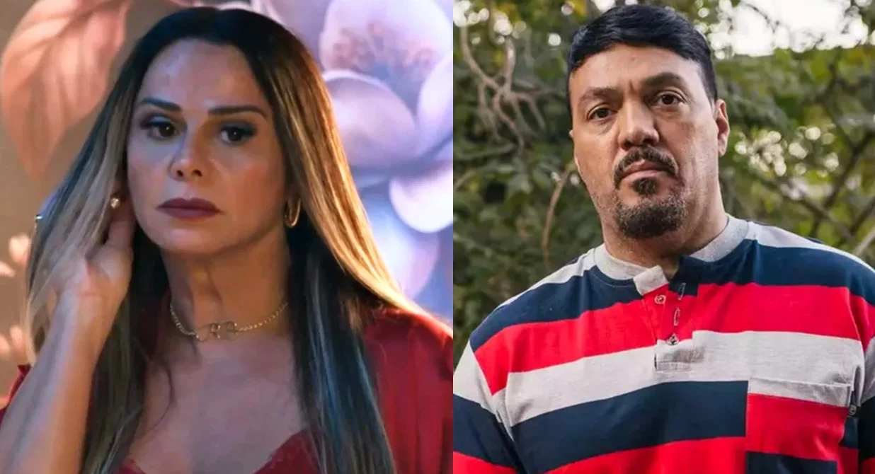 Viviane Araújo - contracenar com Belo - Três Graças