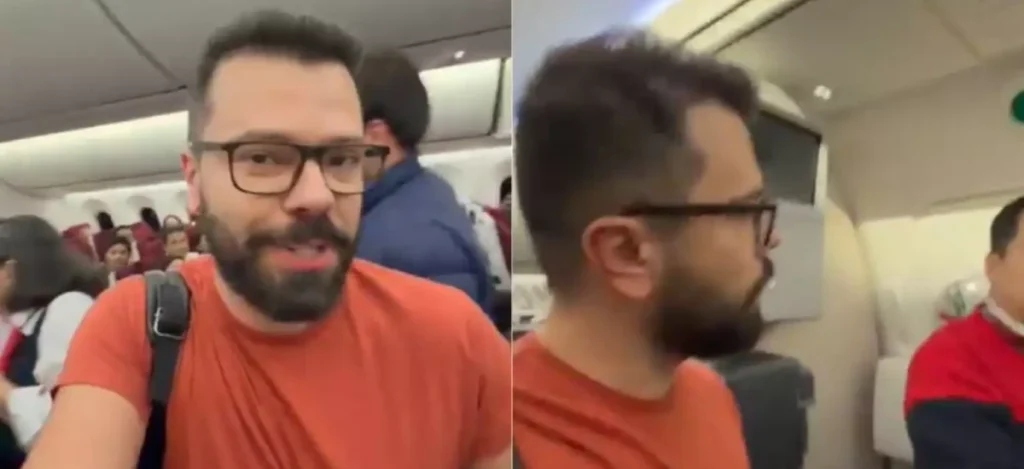 lucas amadeu expulso avião