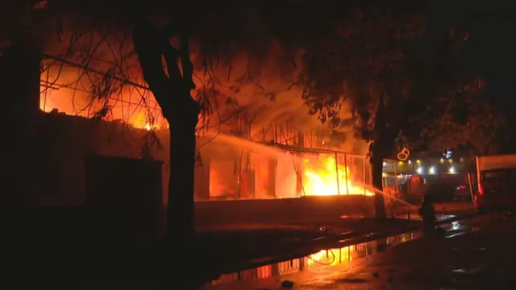 Incêndio Ceasa - Rio de Janeiro