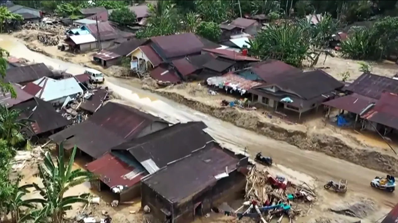 Inundações - Ásia - novembro 2025