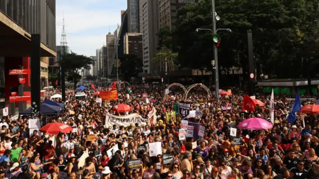 Protesto mulheres - SP