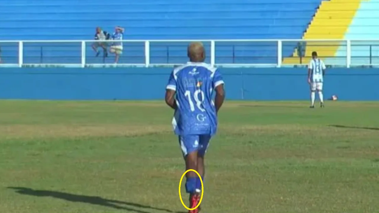 Yuri de Carvalho - jogador com tornozeleira eletrônica