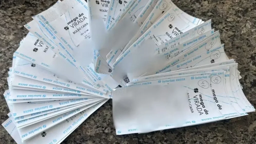 bolão Aposta de 13 milhões Mega da Virada