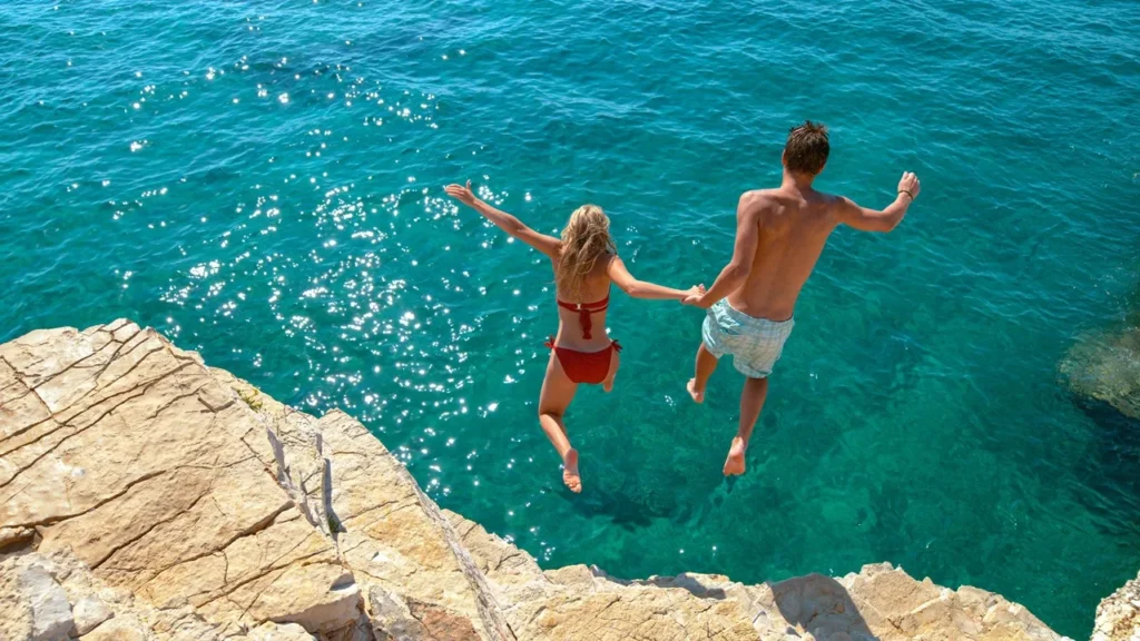 Aquadate - casal - mar