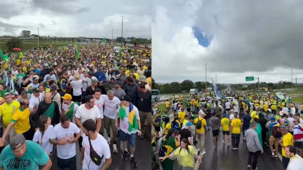 Manifestação - Nikolas Ferreira - Brasília - Raio