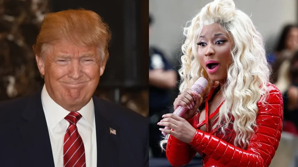 Nicki Minaj - rapper - Donald Trump