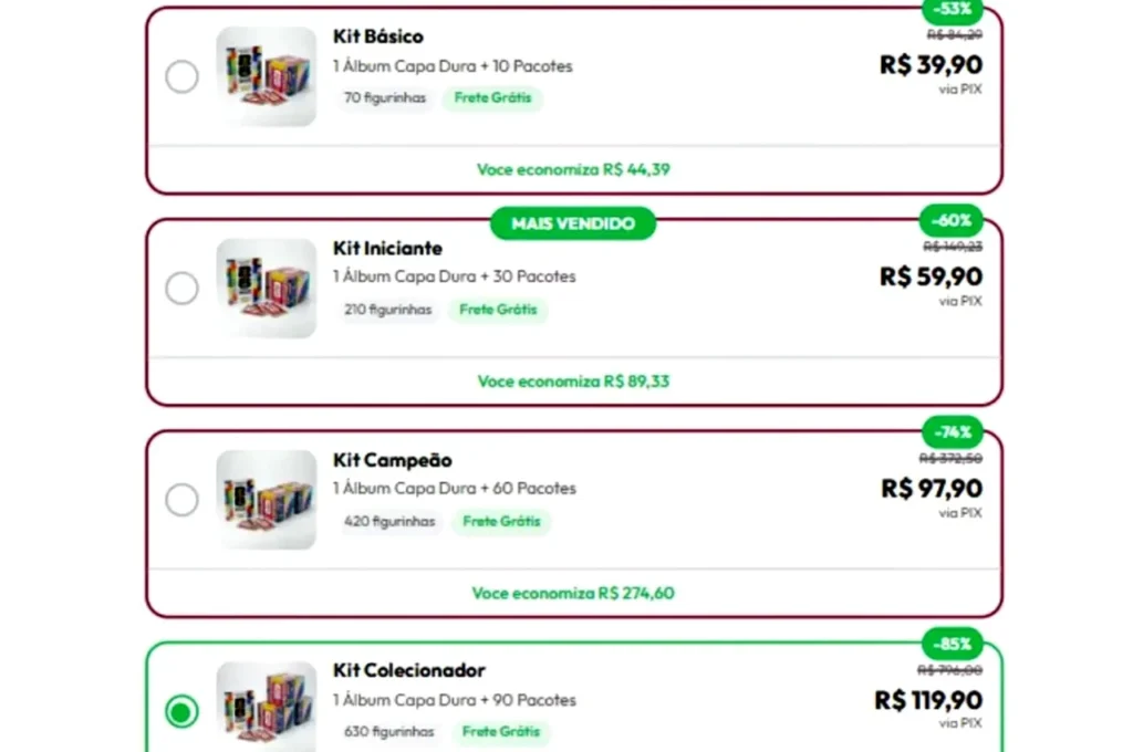 Golpe Álbum Copa 2026