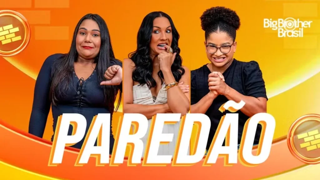 Paredão BBB 26 - Chaiany - Maxiane - Milena