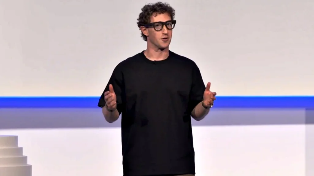 Mark Zuckerberg - óculos inteligentes Meta