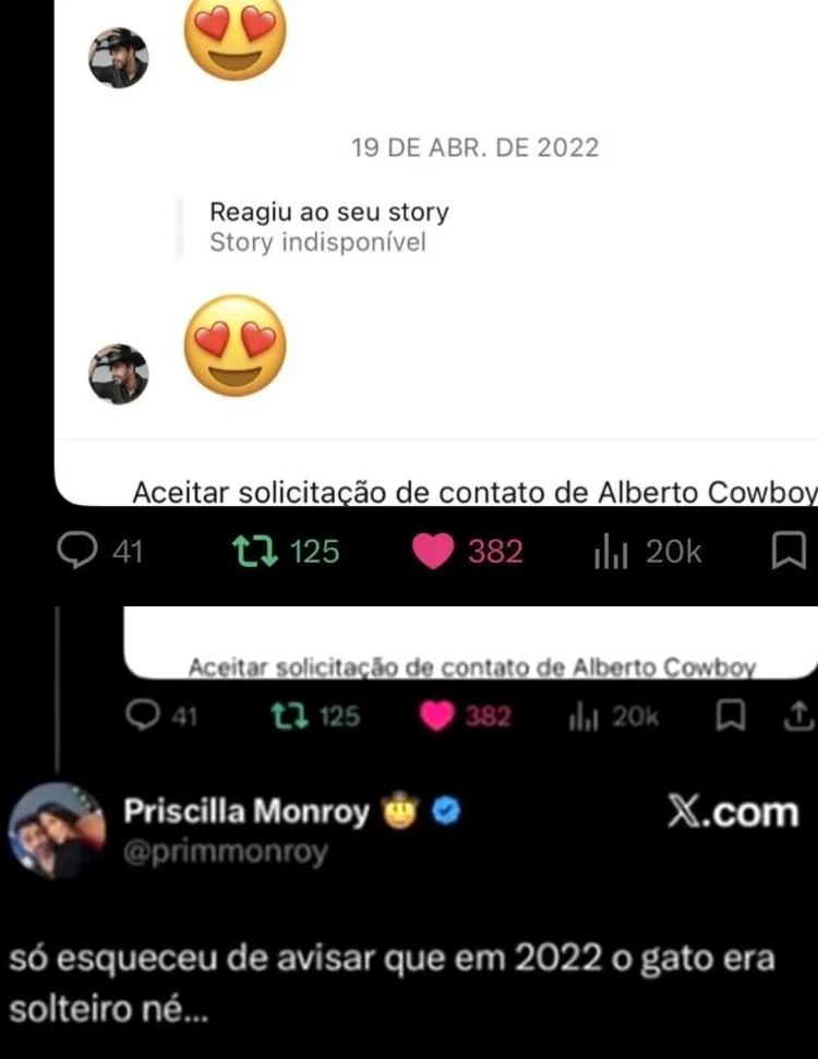 Reação esposa Cowboy - Priscilla Monroy