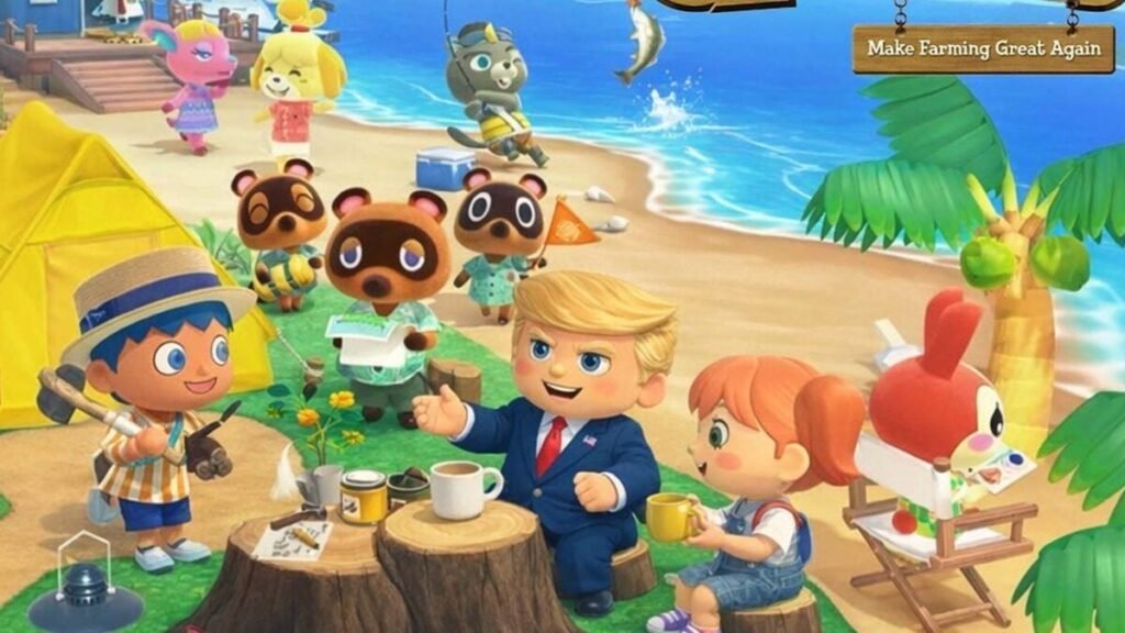 Trump Animal Crossing
