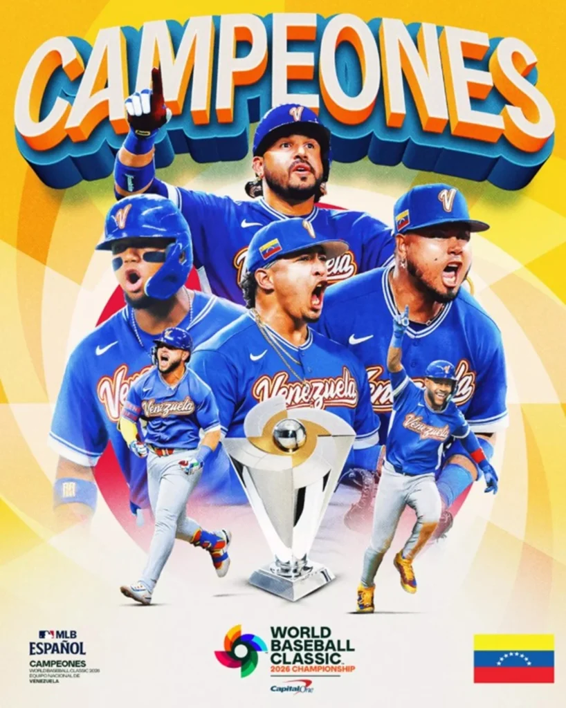 Venezuela - campeões Copa Mundial de Beisebol