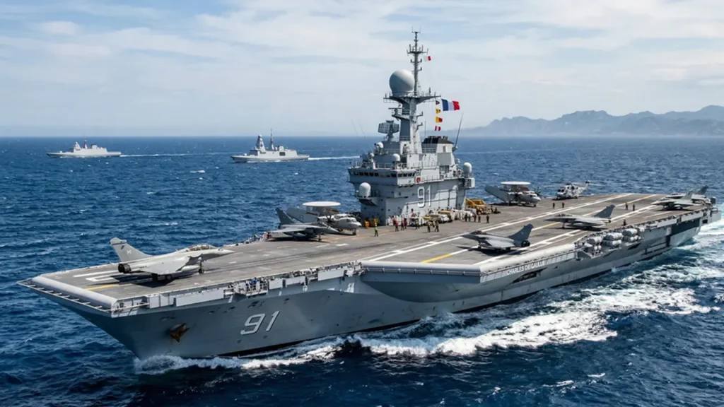 porta-aviões Charles de Gaulle