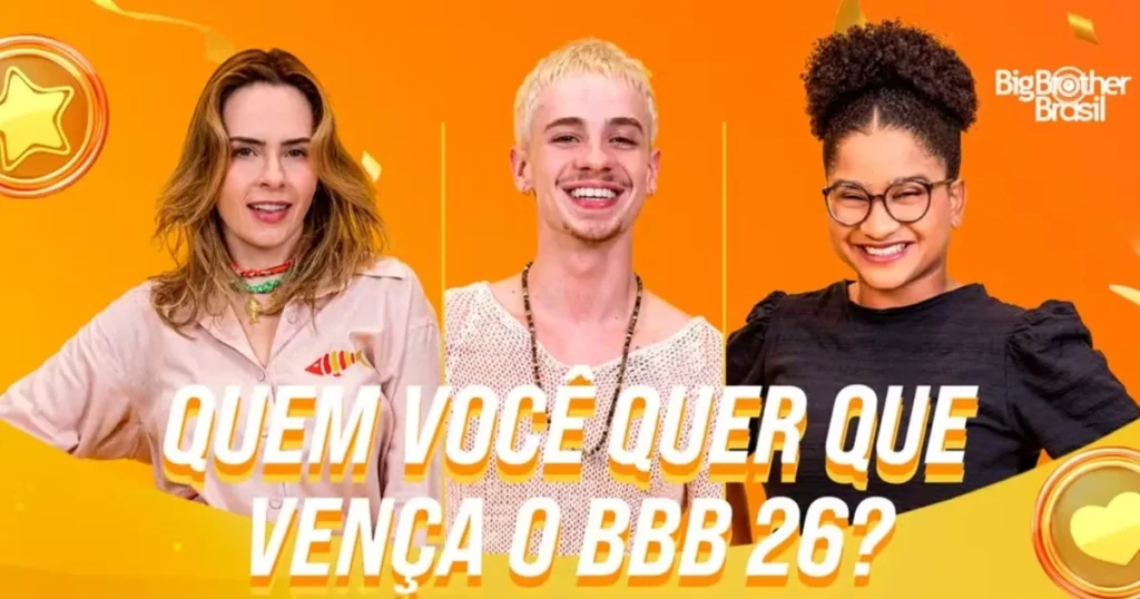 Ana Paula - Juliano - Tia Milena - final BBB 26