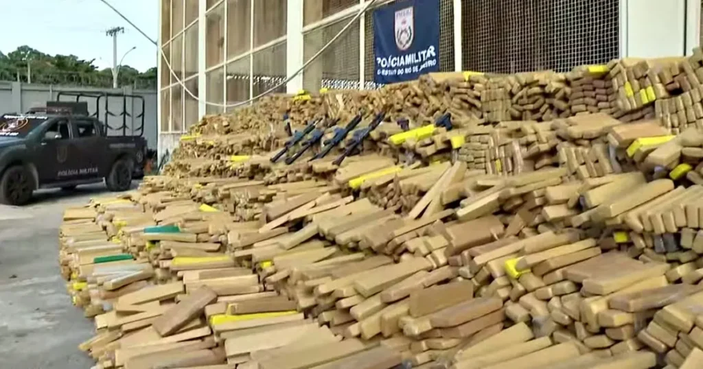 Apreensão maconha RJ