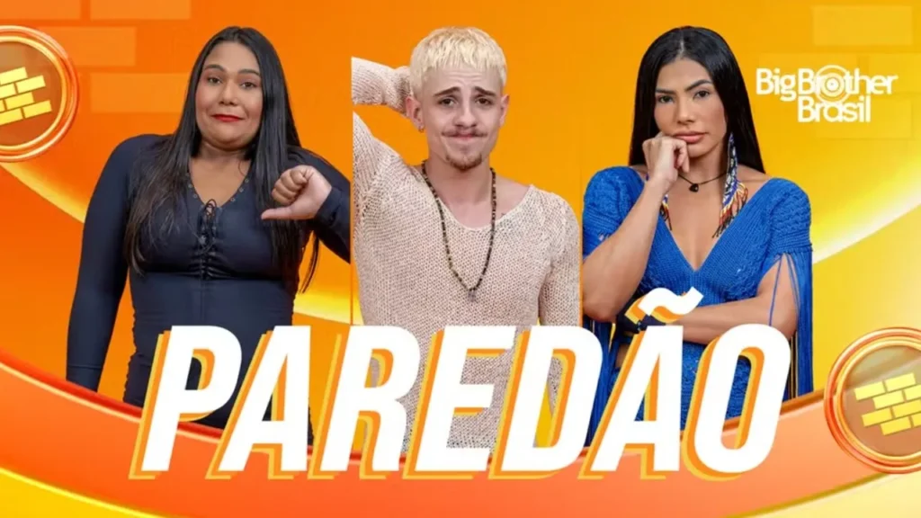 Chaiany - Juliano Floss - Marciele - paredão BBB 26