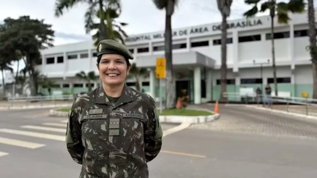 Cláudia - primeira general Exército Brasileiro