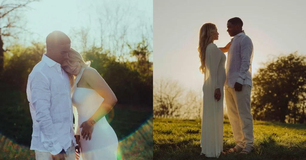 Endrick e esposa - grávidos